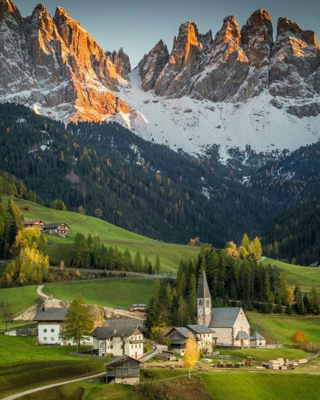 Доломитовые Альпы Санта Магдалена