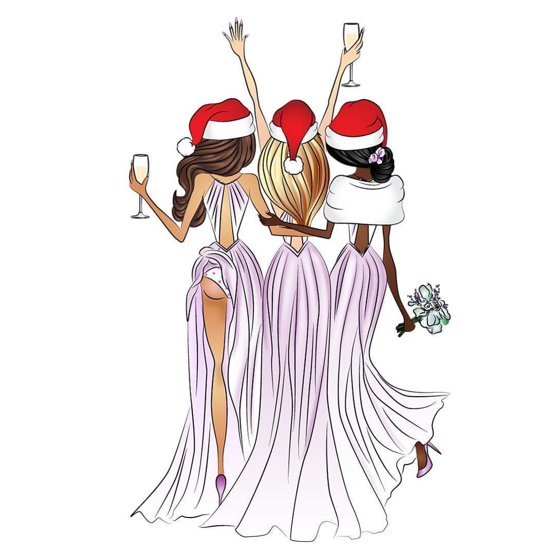 Девичник мультяшные