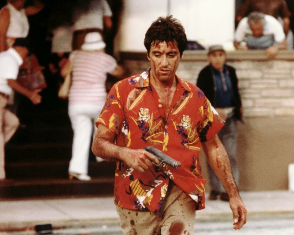 Лицо со шрамом фильм 1983