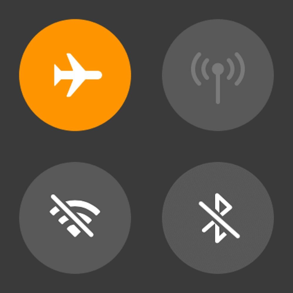 Режим полета иконка