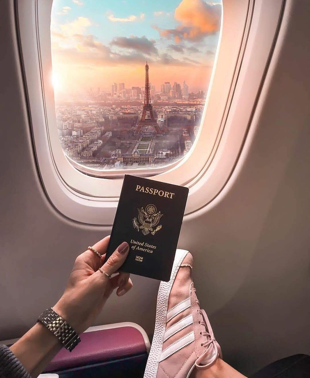 Фотосессия в аэропорту