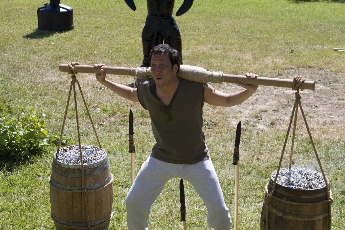 Колхозница на велосипеде