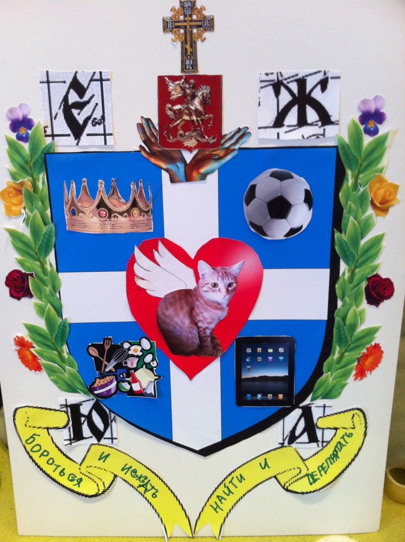 Герб семьи для школы