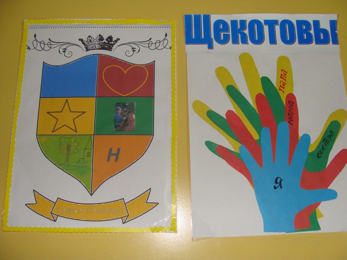 Герб семьи для школы