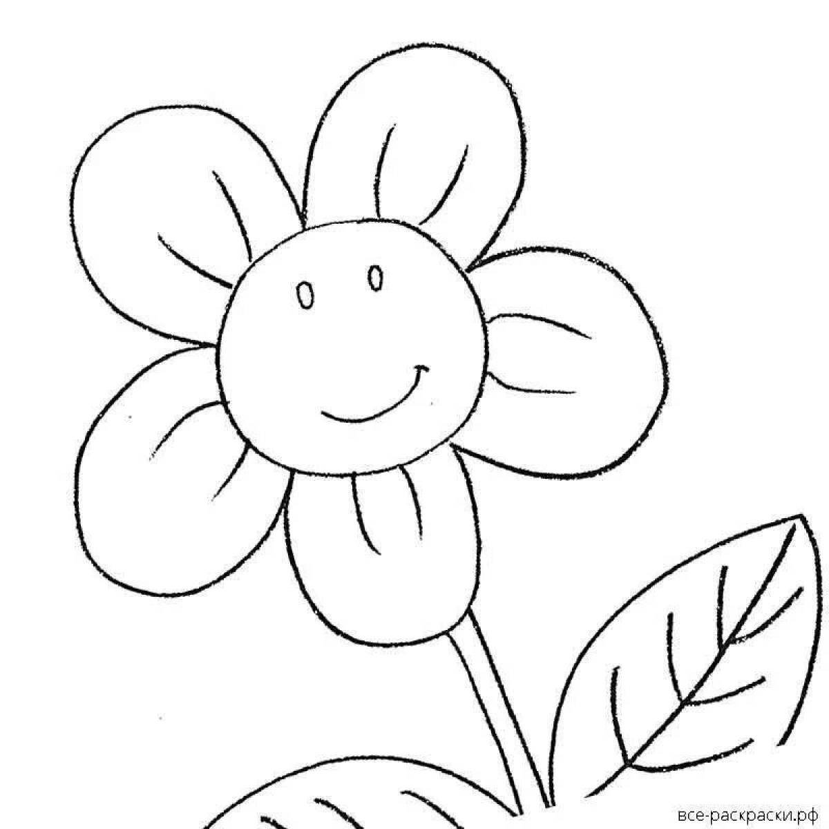 Цветик семицветик раскраска