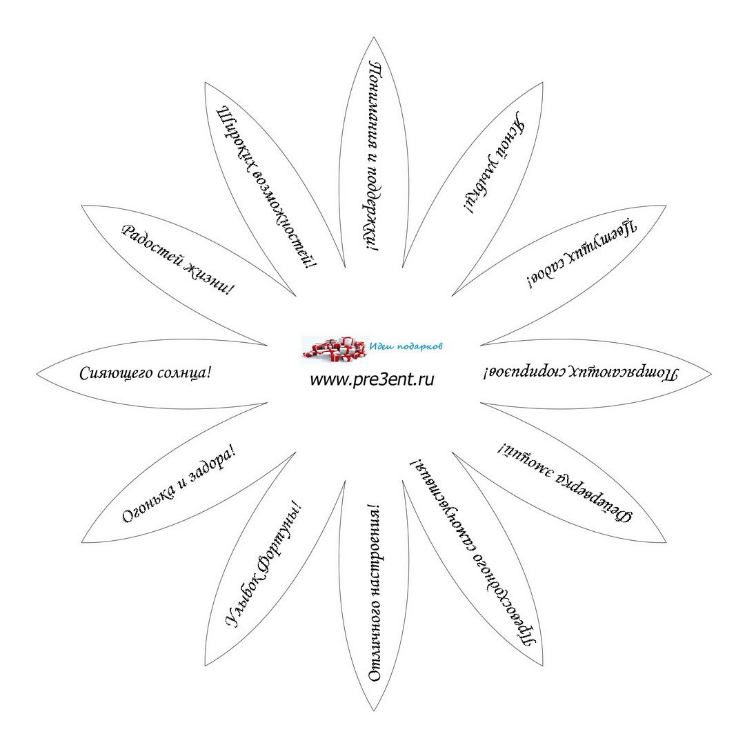Пожелания счастья и здоровья