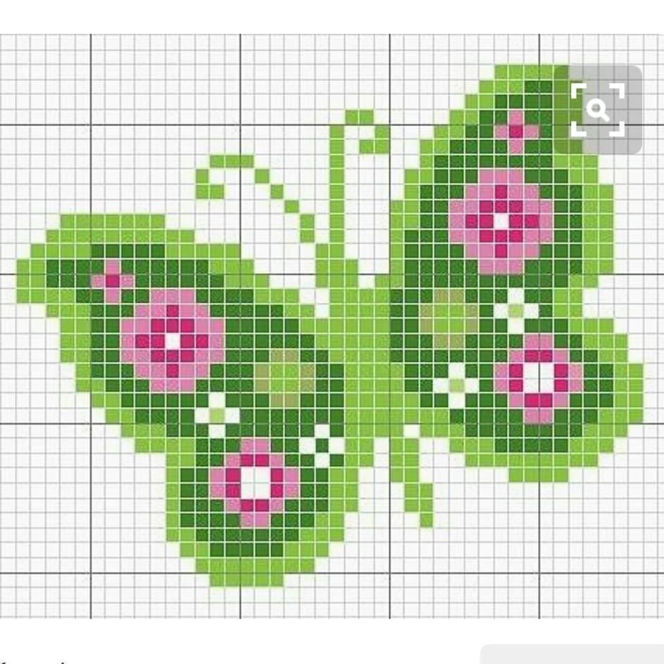 Вышивка крестом схемы цветы для начинающих