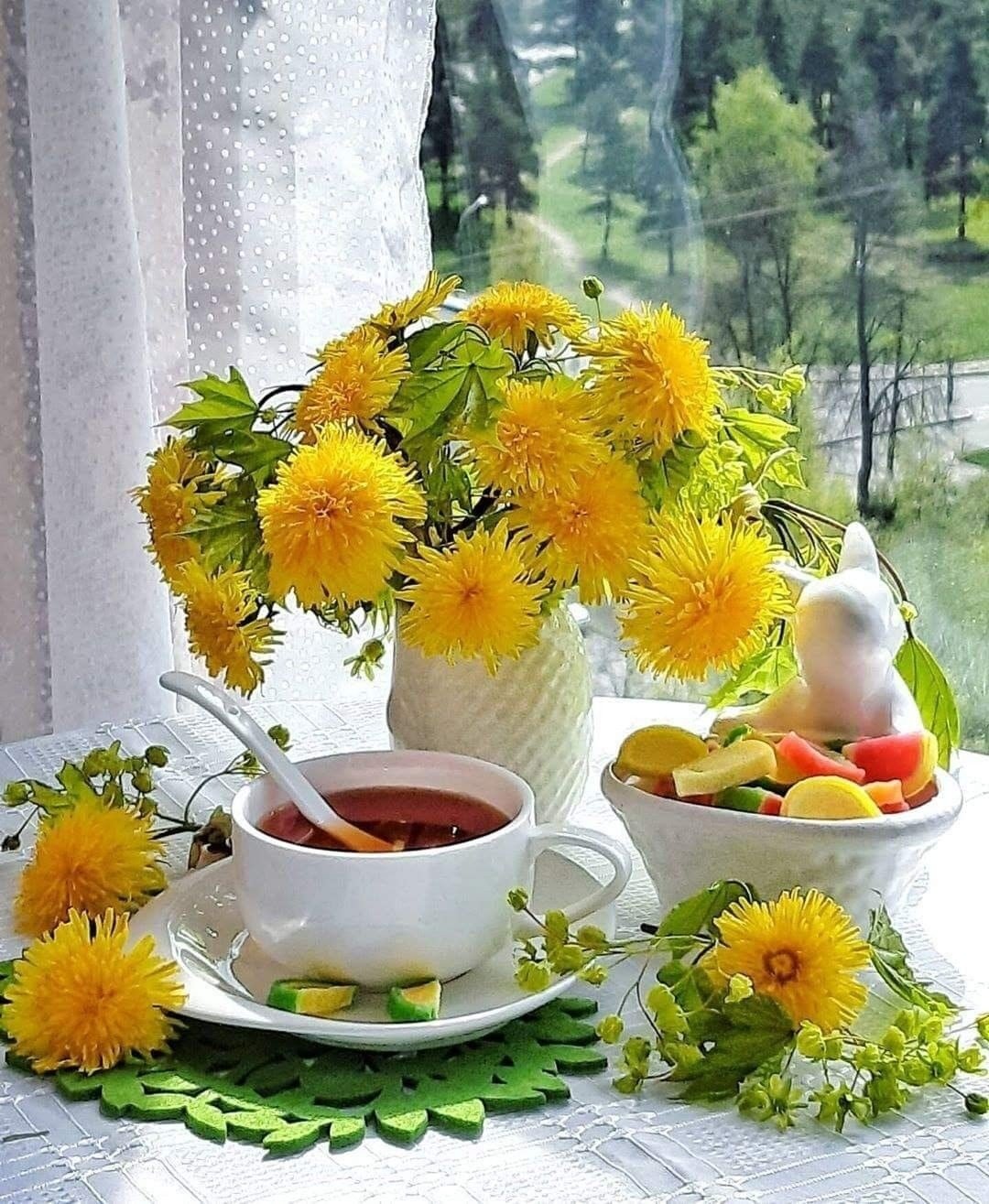 Доброе летнее солнечное утро