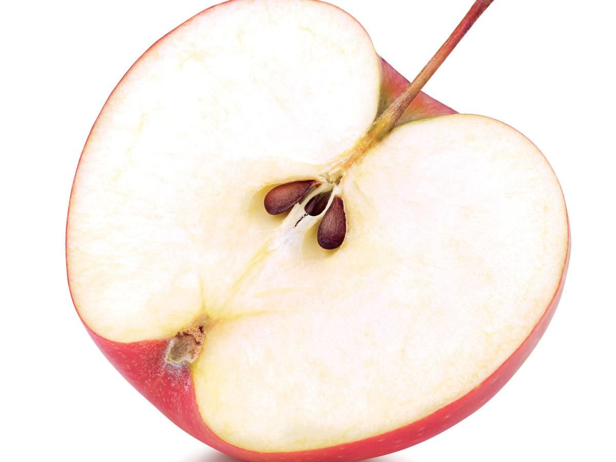 Половинка яблока