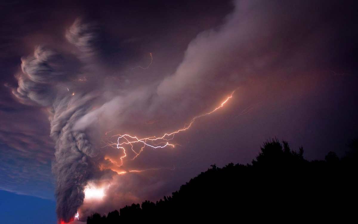 Вулкан Пуйеуэ Чили