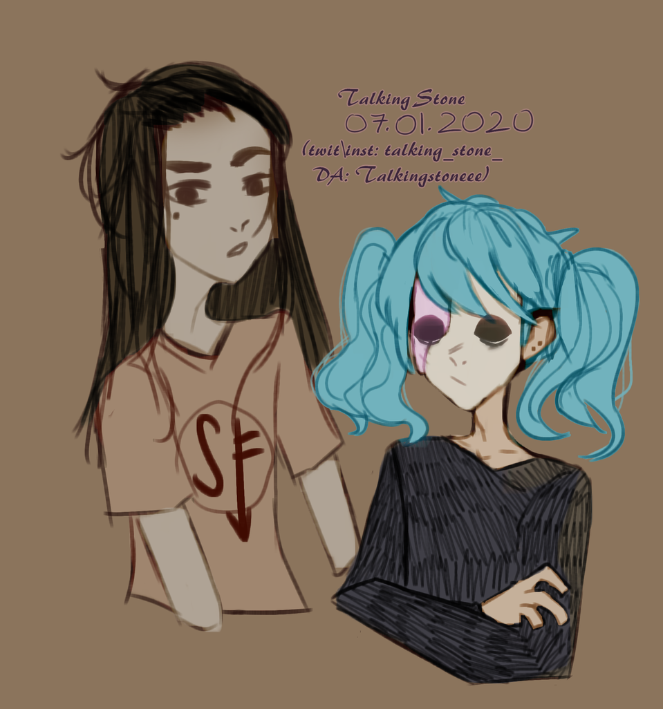 Салли фейс арт милый