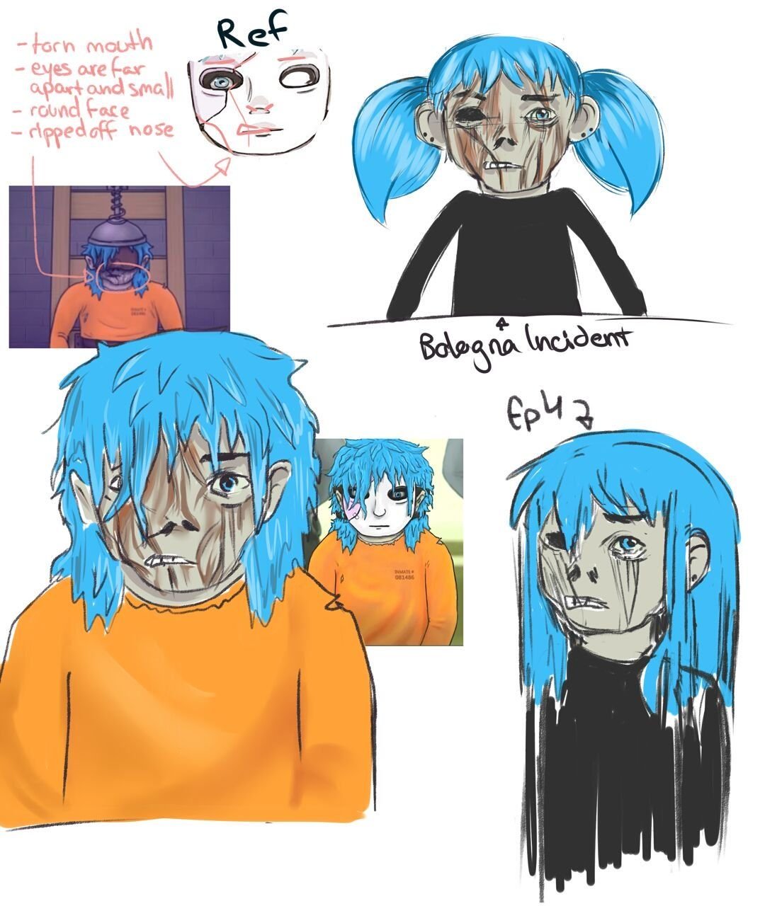 Салли фейс и Ларри меме