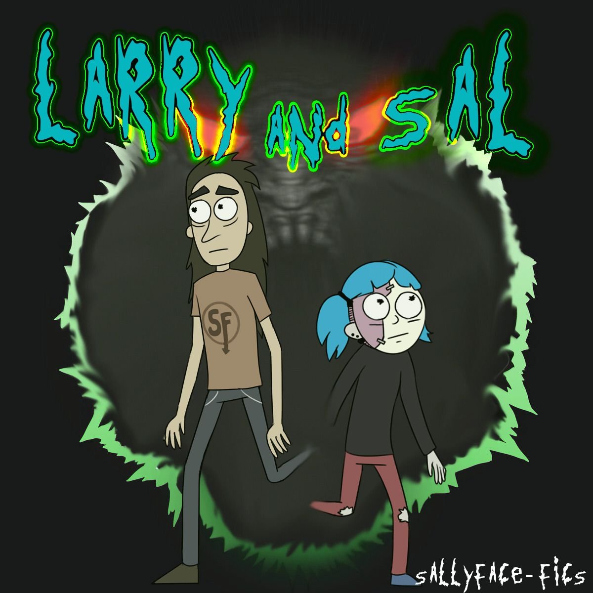 Салли фейс хэдканон