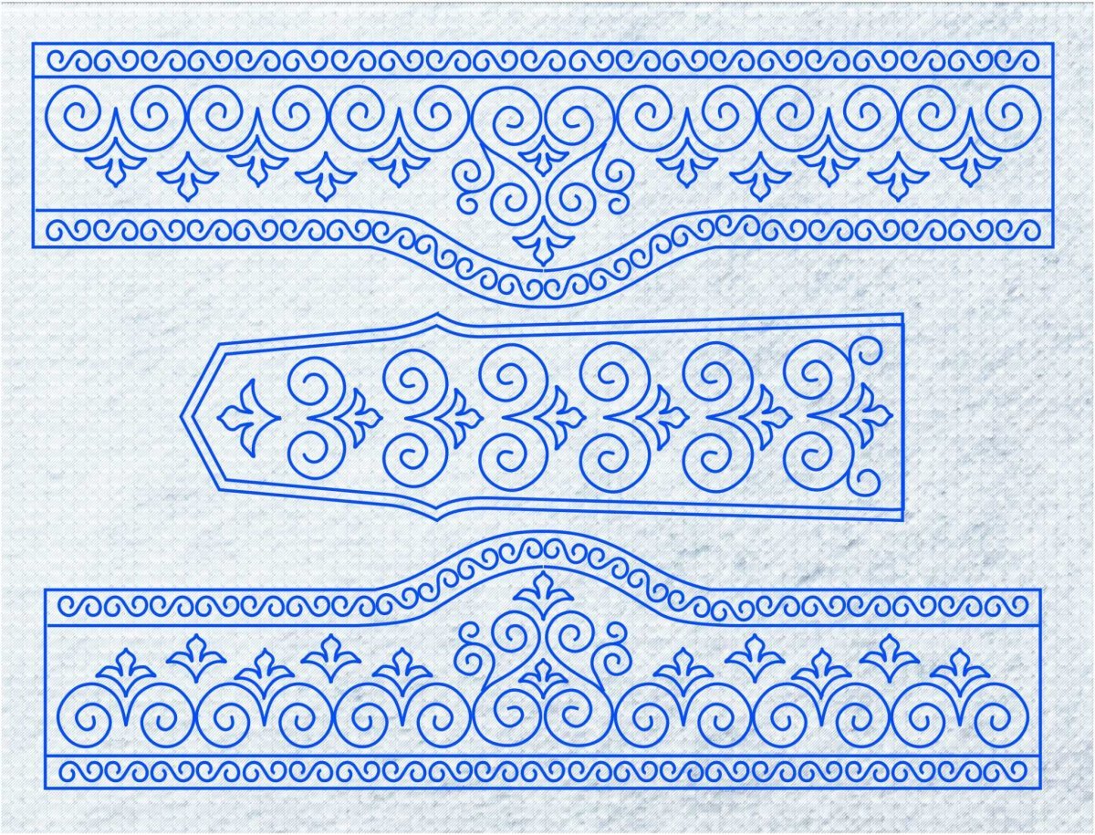 Орнамент бордюр