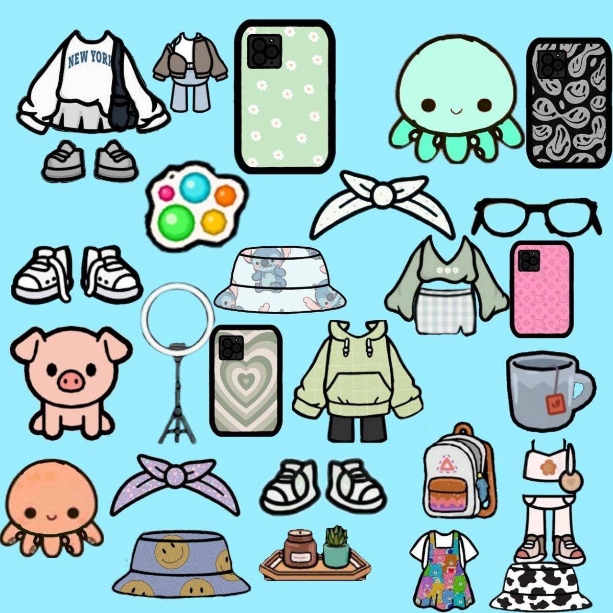 Тока бока персонажи