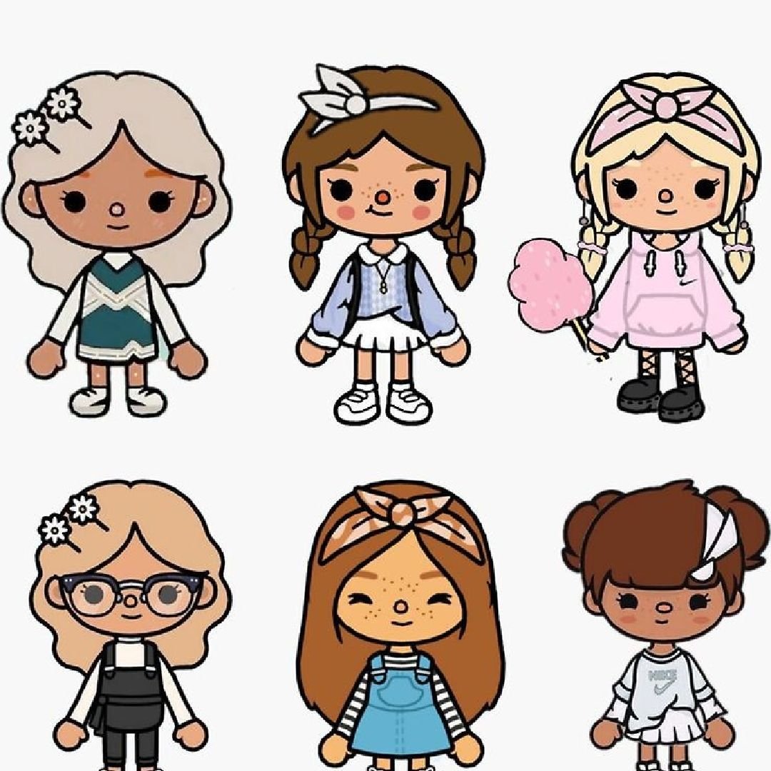 Тока бока персонажи