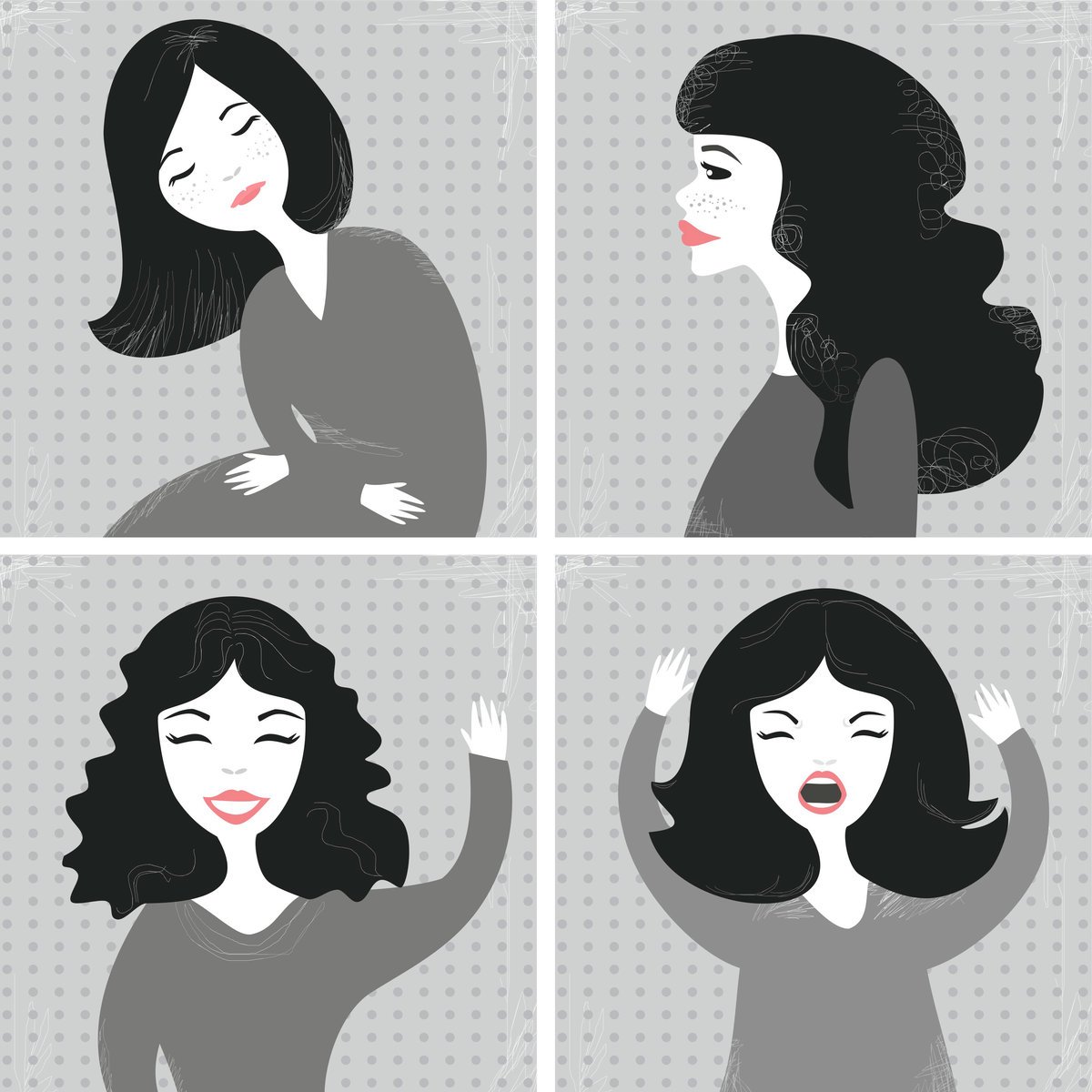 Люди разных темпераментов