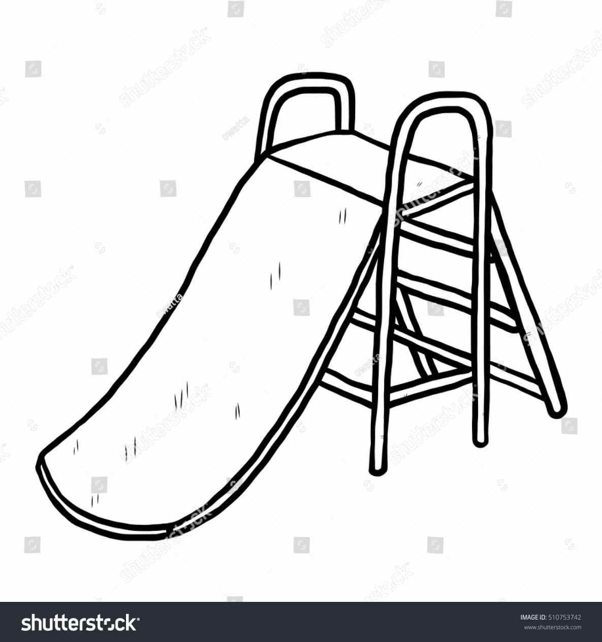 Горка мультяшная