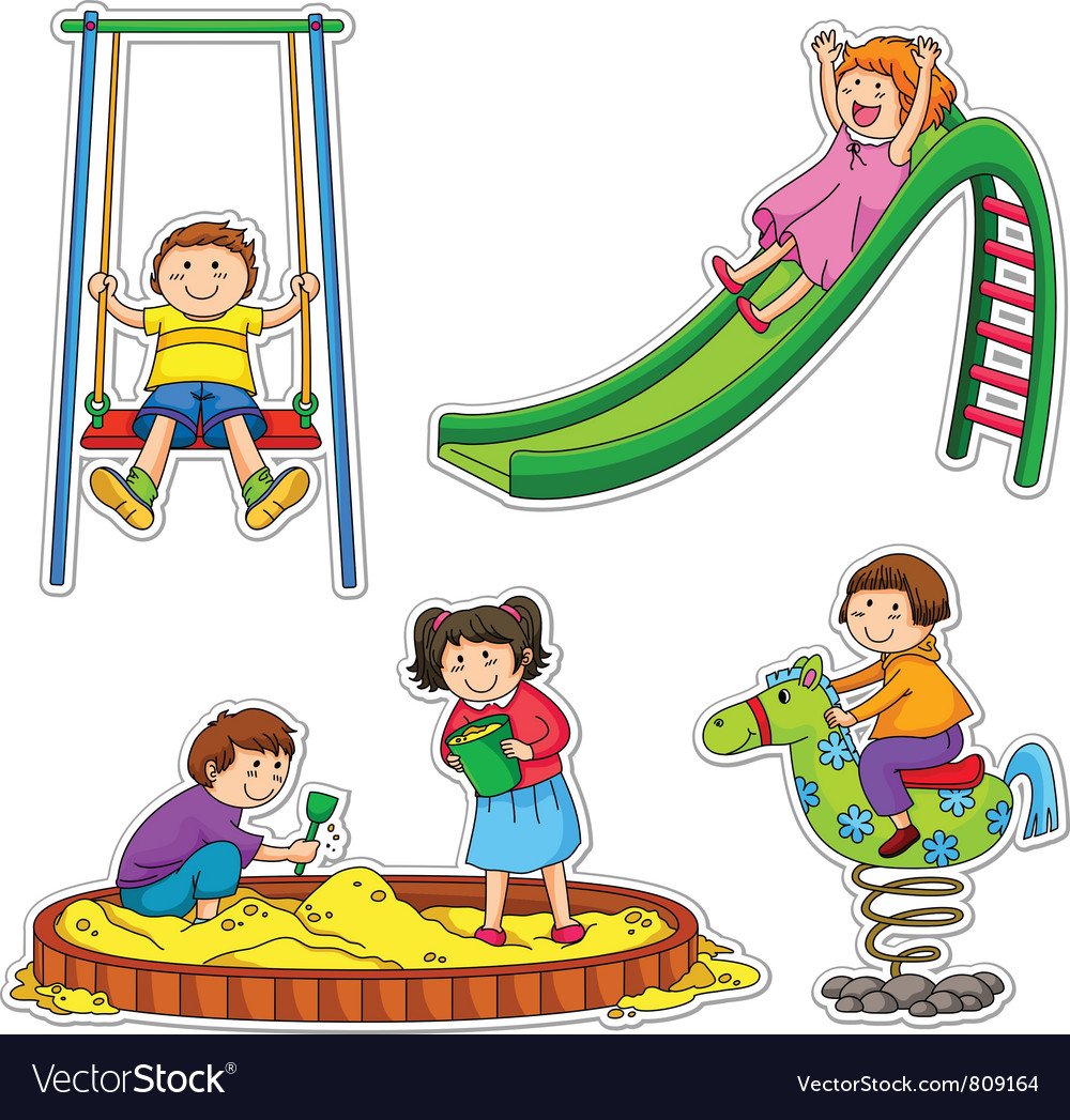 Горка раскраска для детей