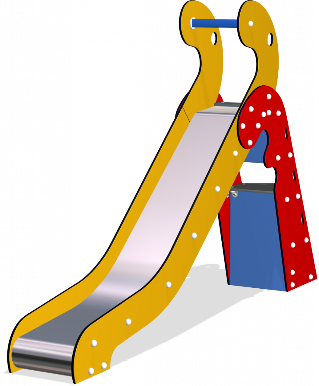 Детская горка раскраска