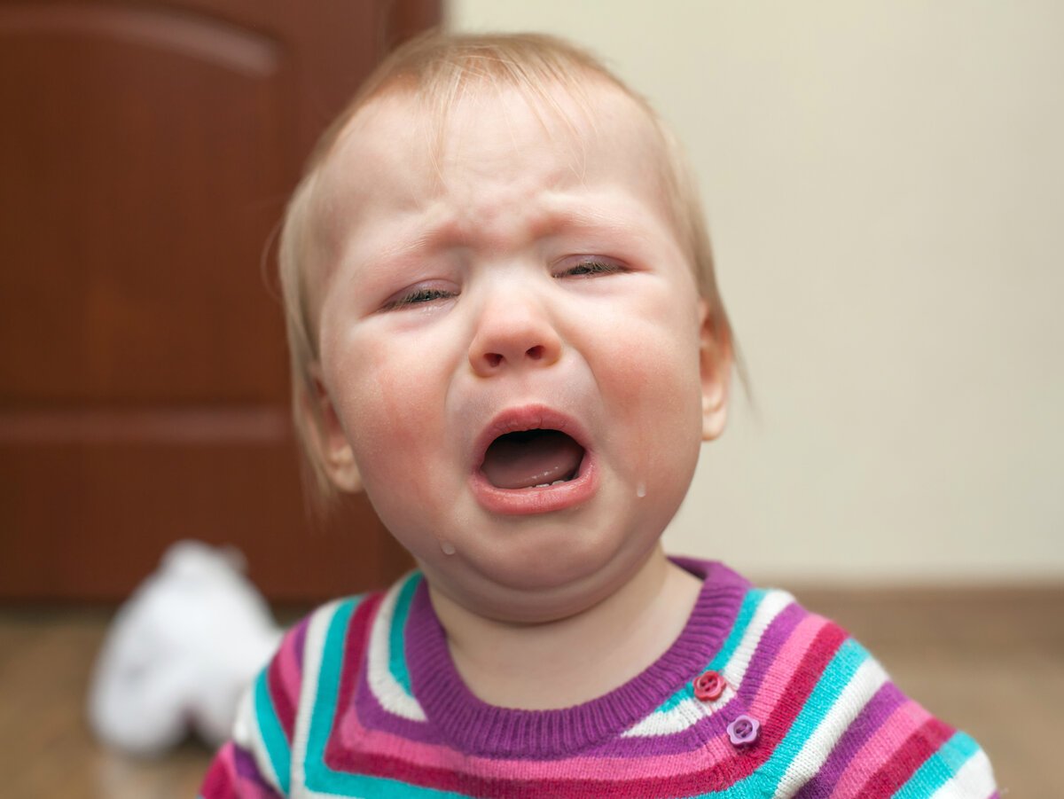 Плач трехмесячного ребенка
