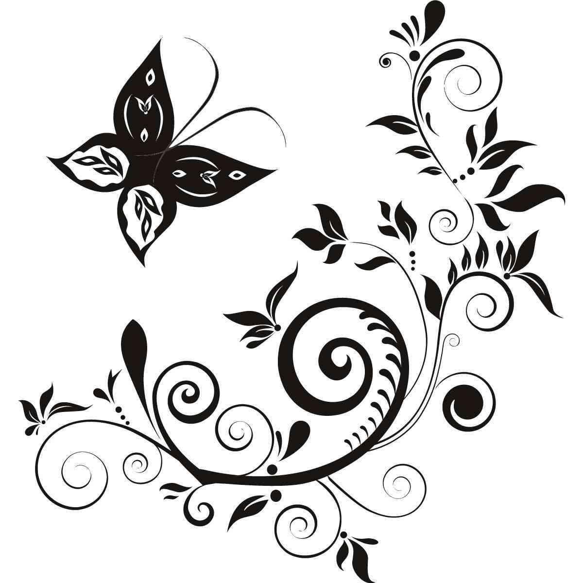 Угловые трафареты для декора