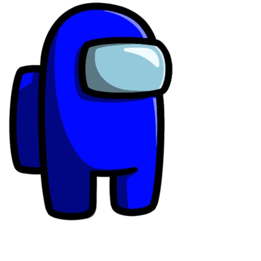 Амонг АС голубой персонаж