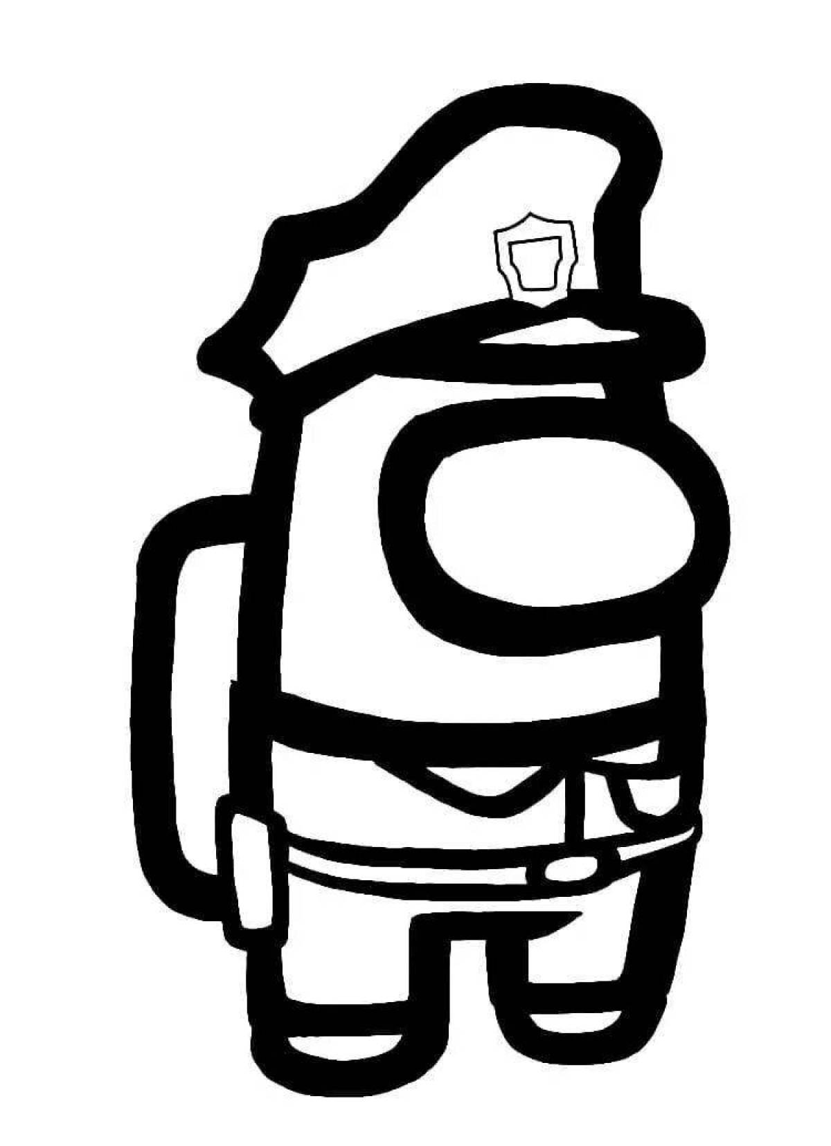 Раскрашивать амонг АС игроки