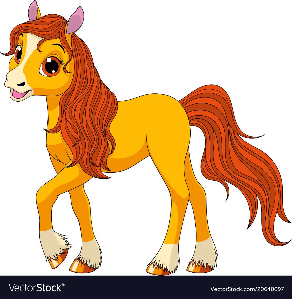 Cartoon жеребенок