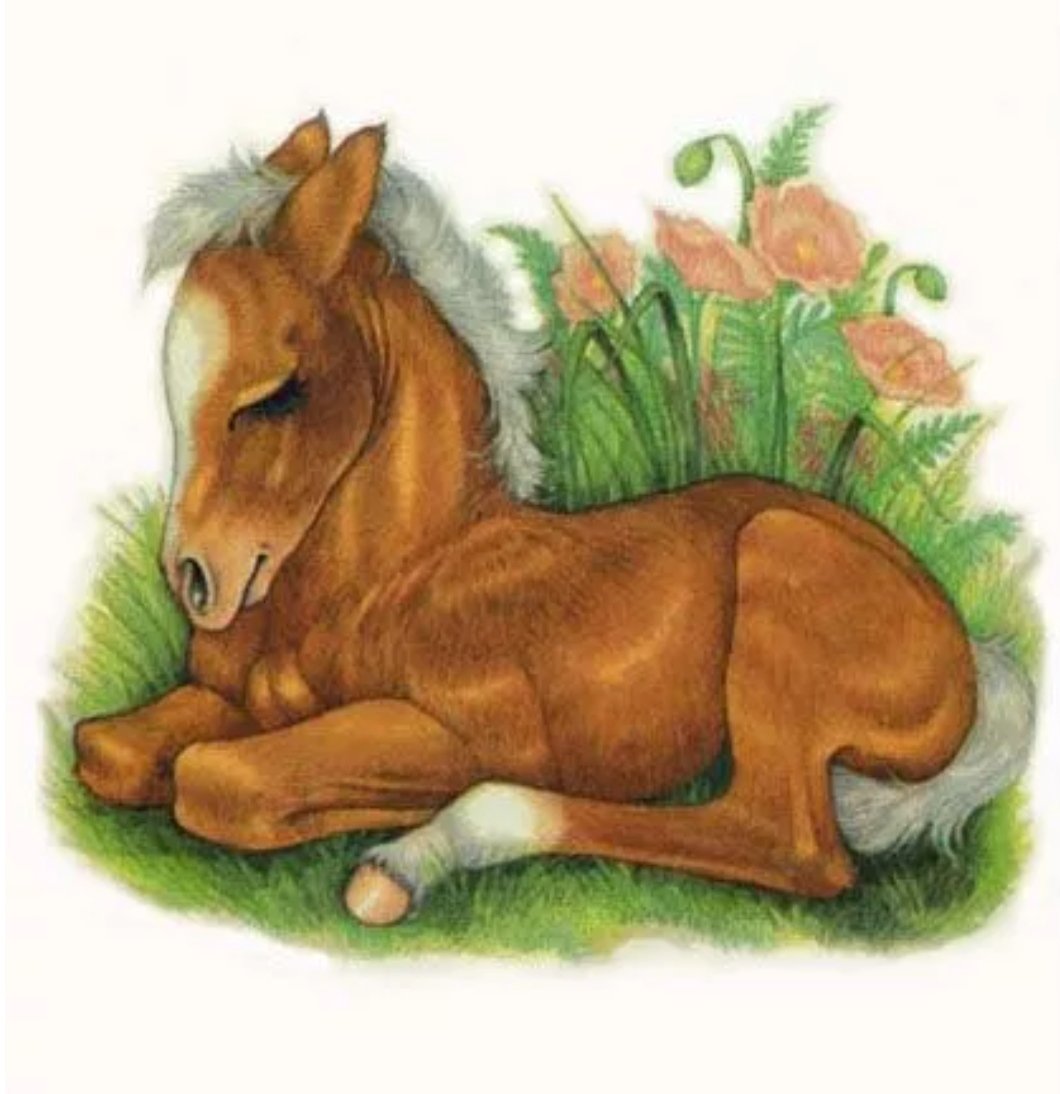 Лошадь вектор мультяшная