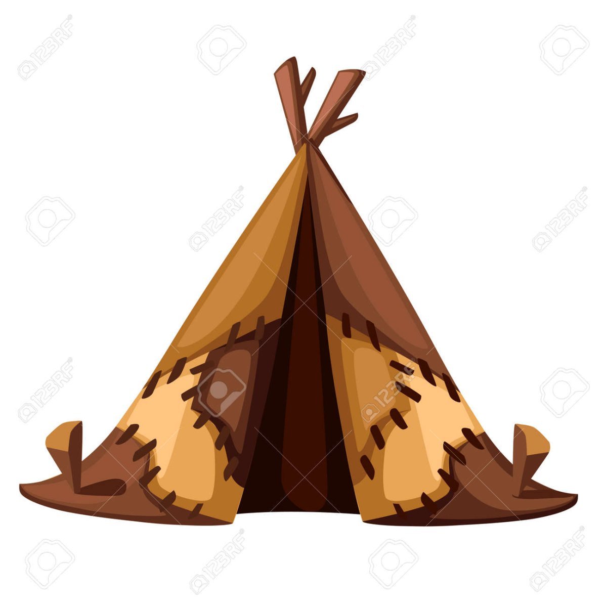 Чум на прозрачном фоне