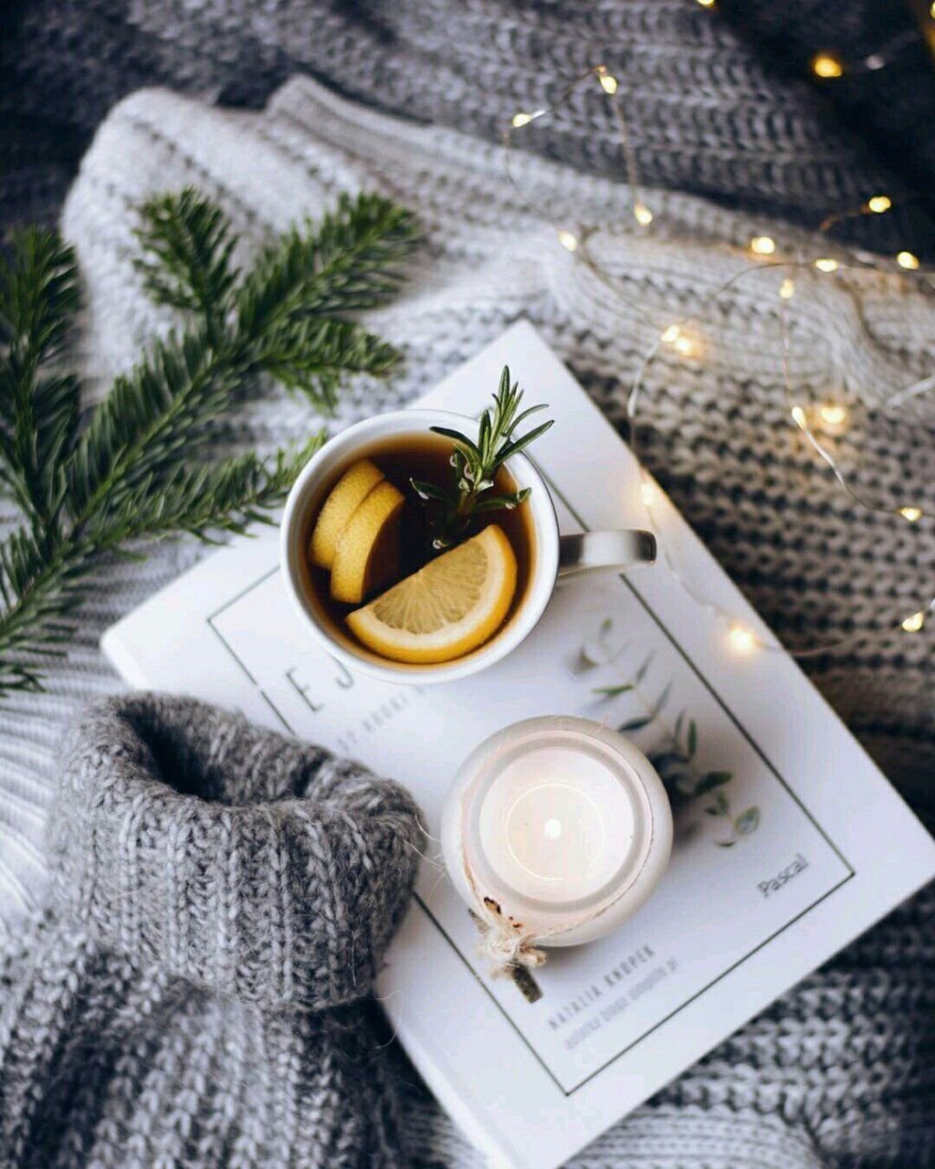 Чашка чая зимой