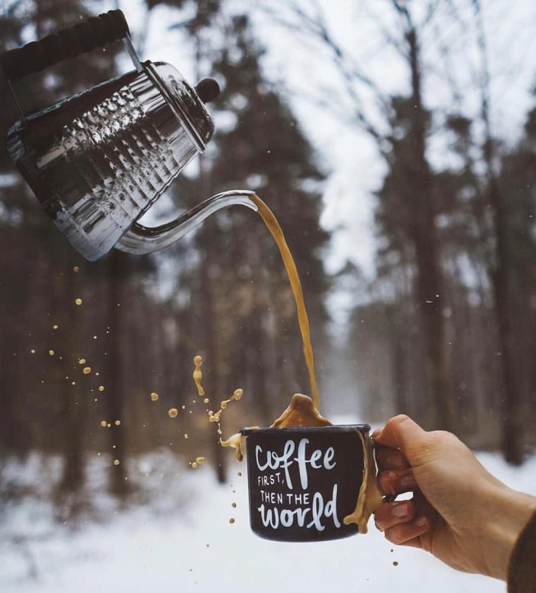 Доброе Снежное утро стильные