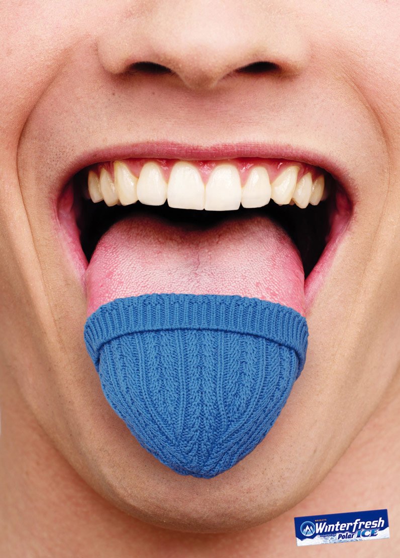 Медведь с длинным языком