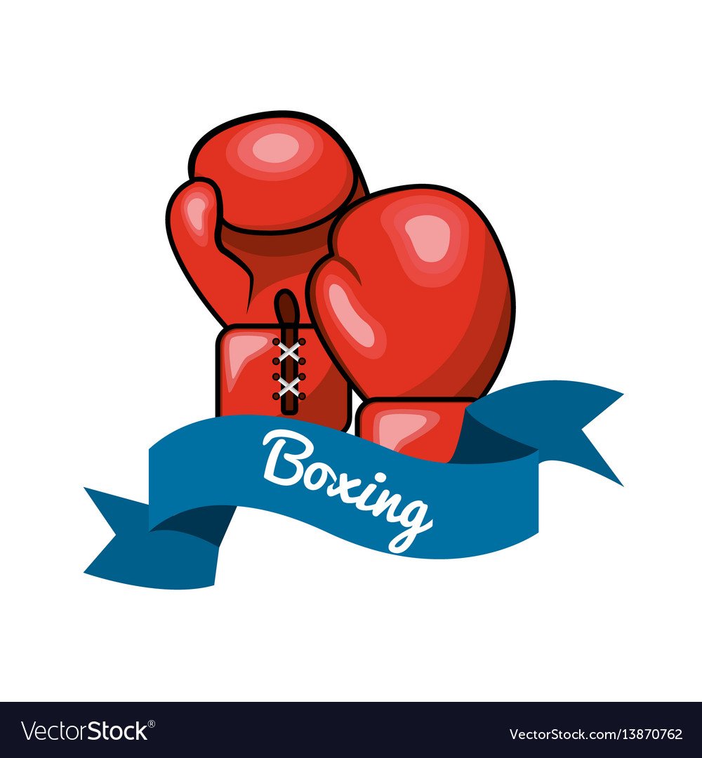 Значок боксерские перчатки