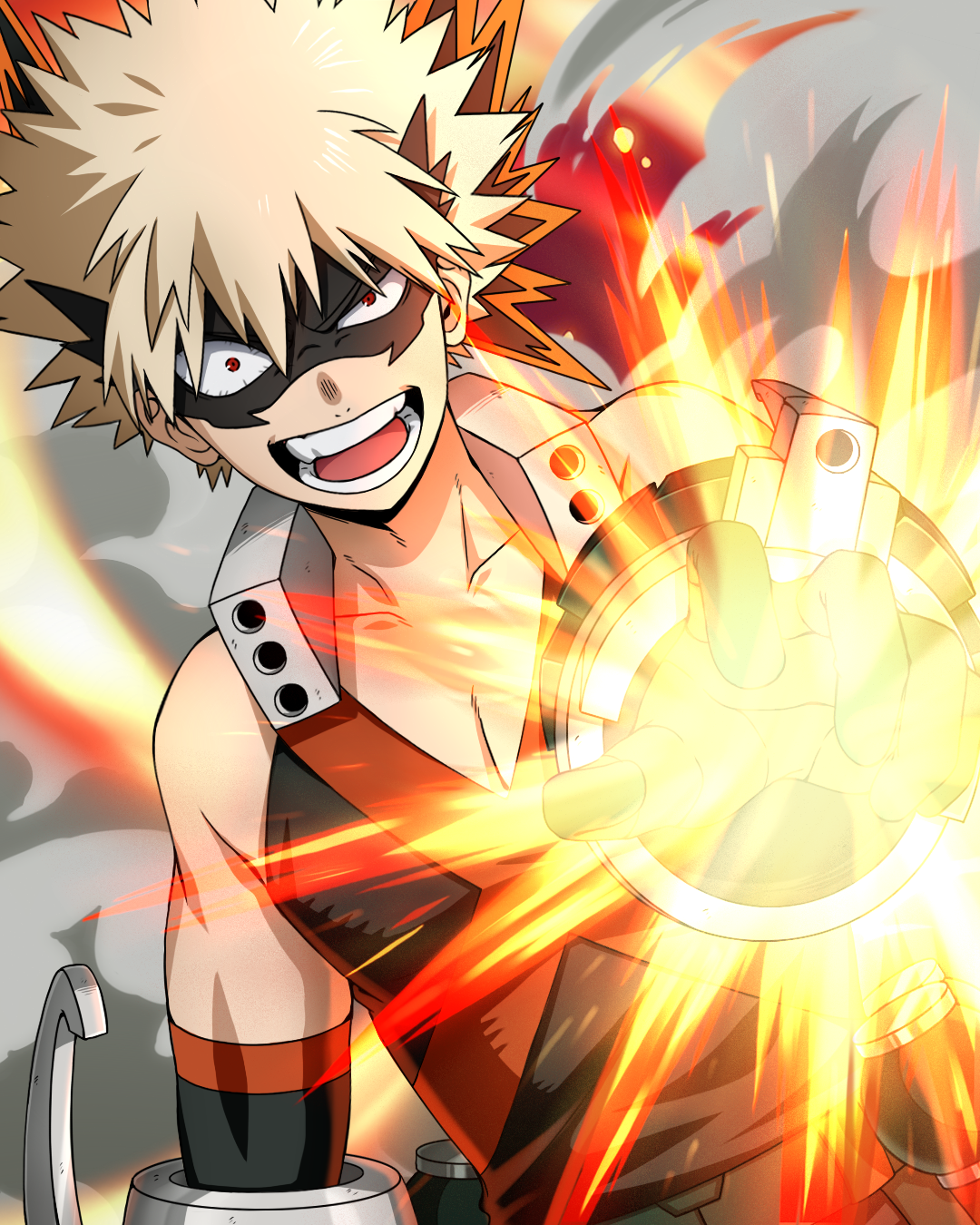 Аниме геройская Академия Кацуки