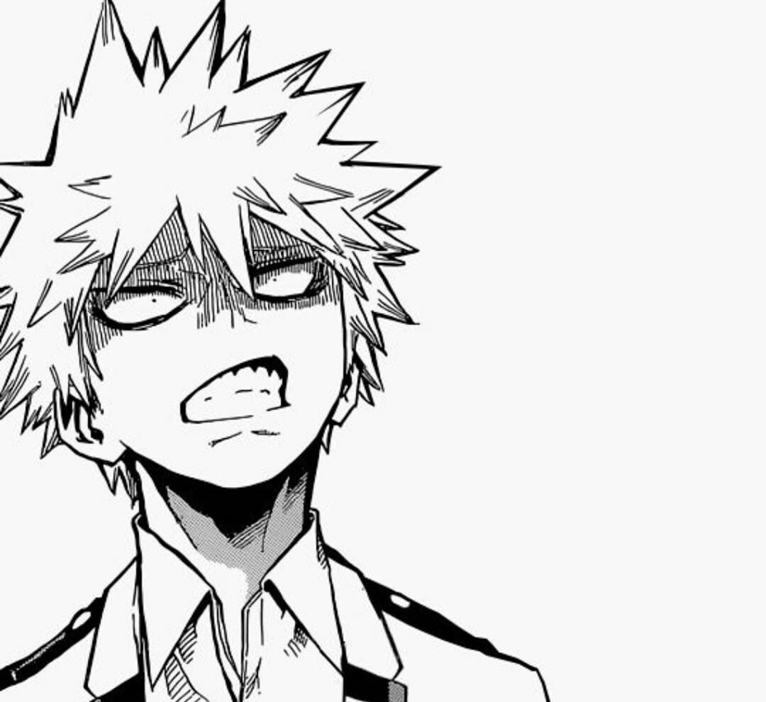 Аниме моя геройская Академия Бакуго