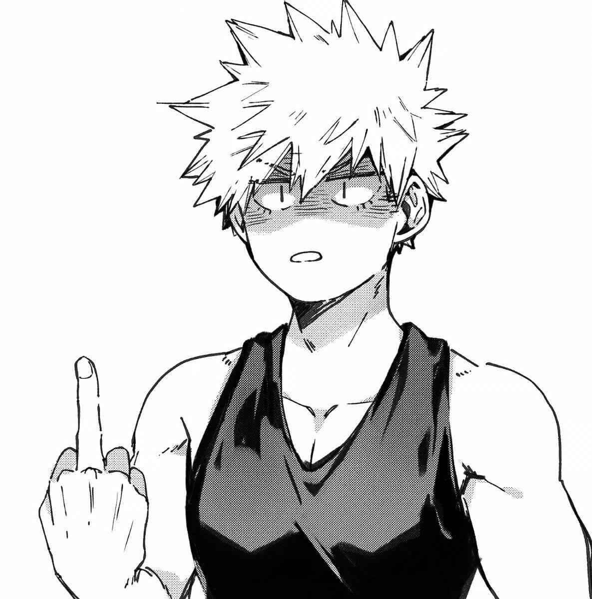 Бакуго Катсуки пресс