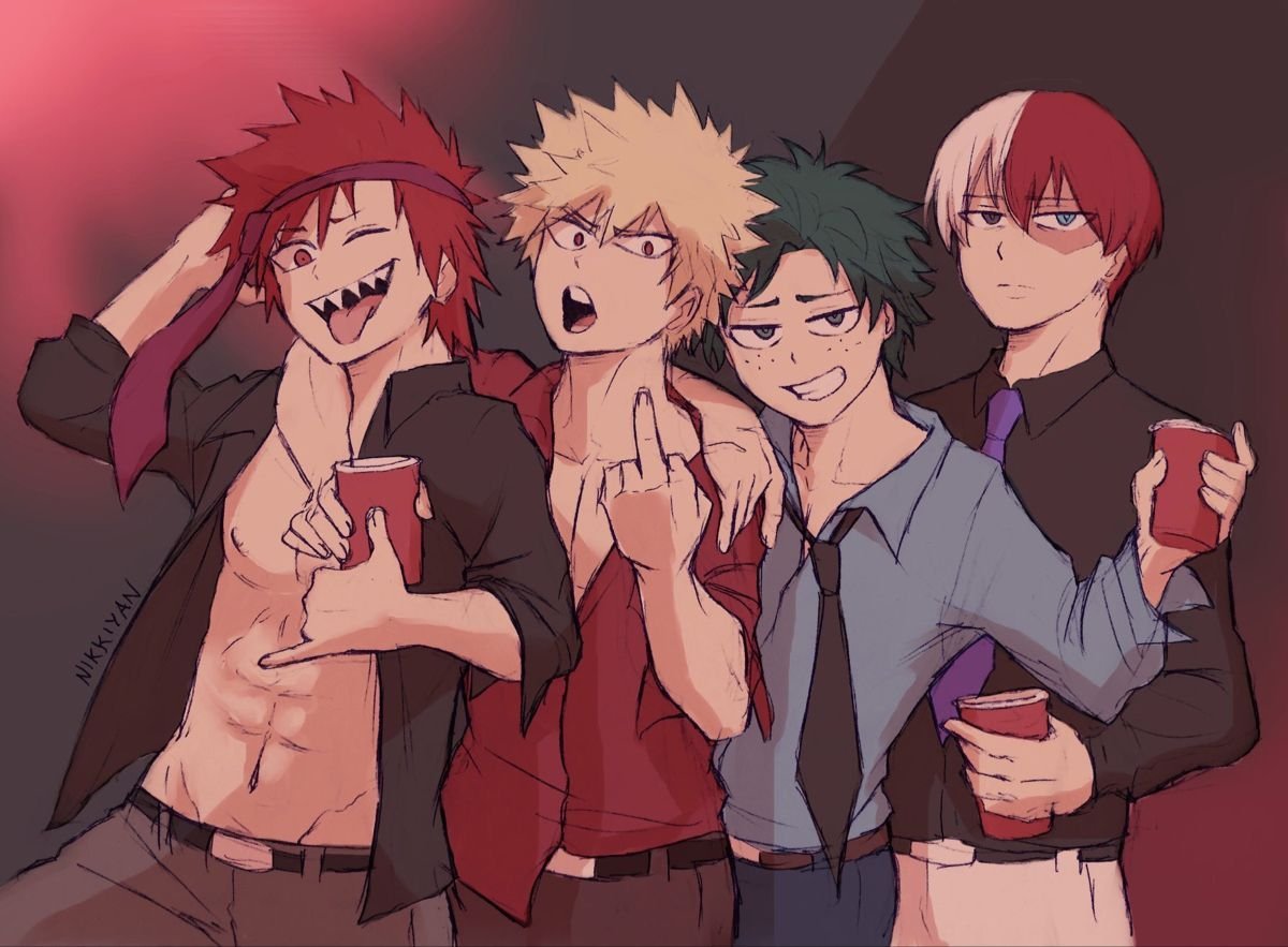 Бакуго Катсуки горничная