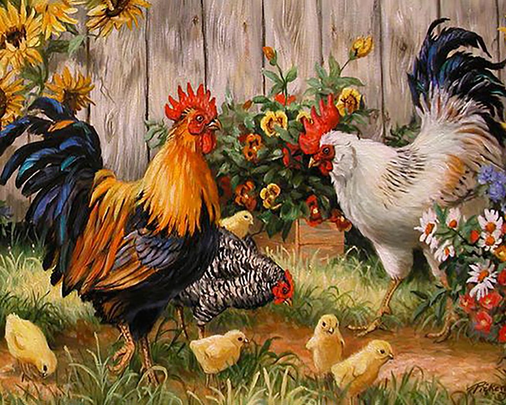 Деревенский двор арт. Ag511