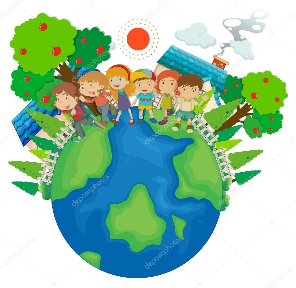 Планета земля для детей