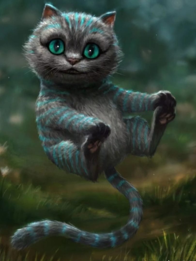 Pngалиса Чеширский кот