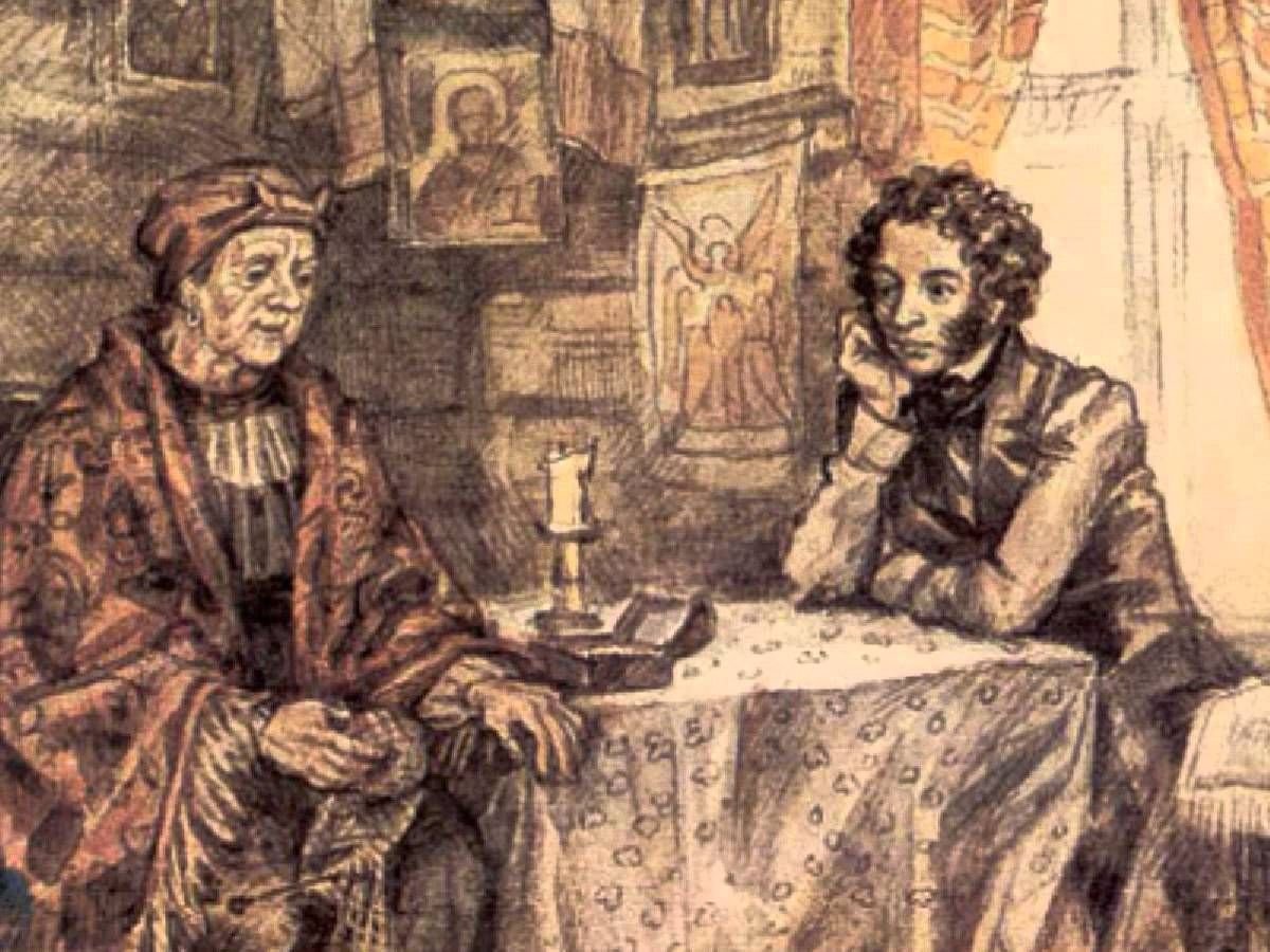 Арина Родионовна няня Пушкина