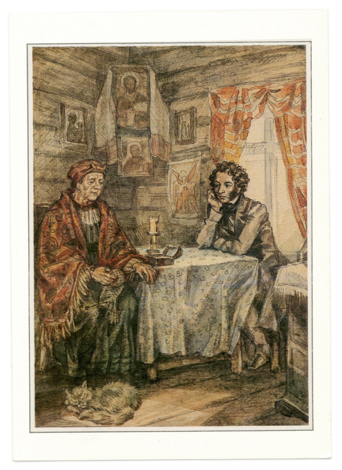 Арина Родионовна няня Пушкина