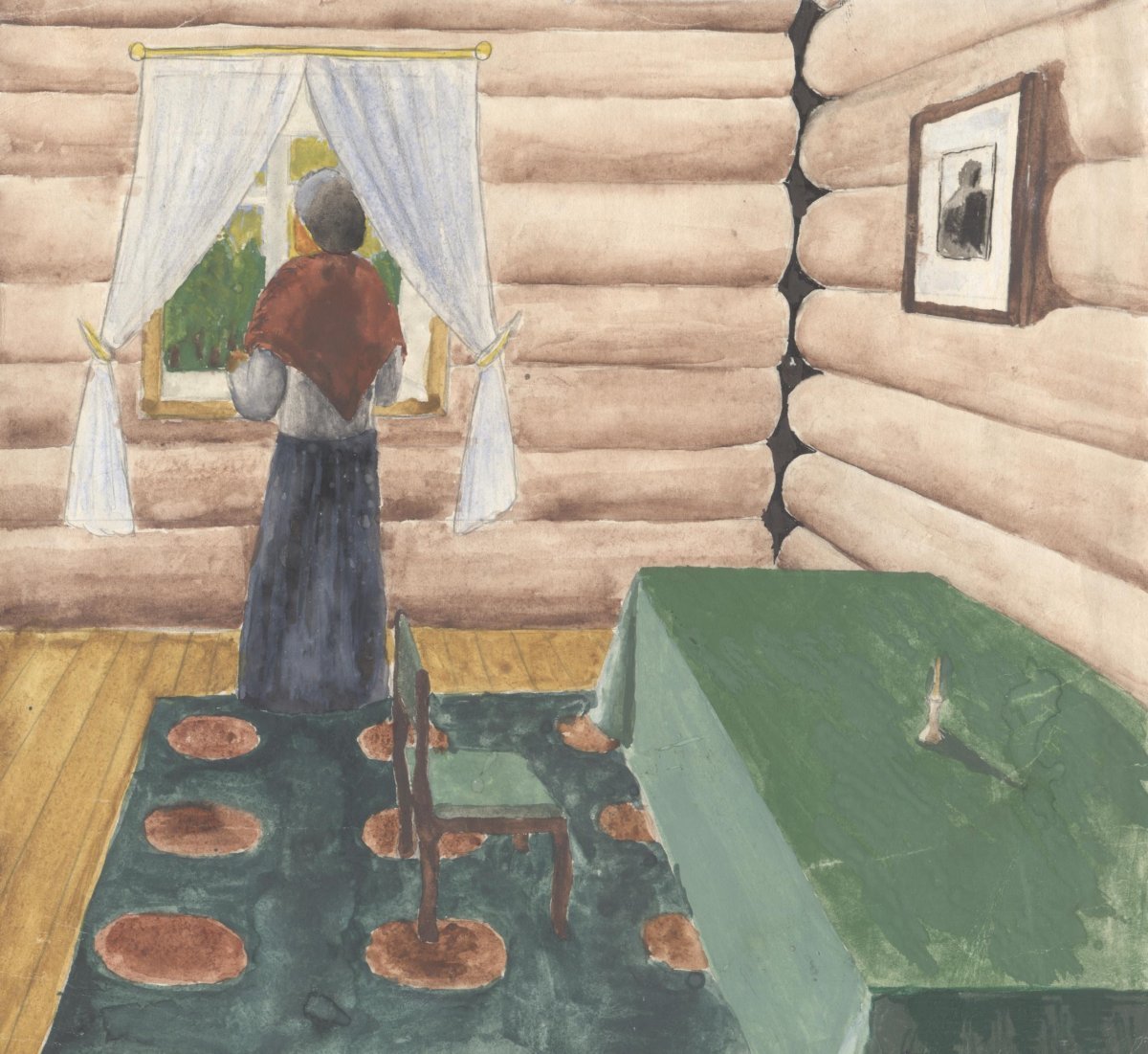 Детство Пушкина диафильм 1969