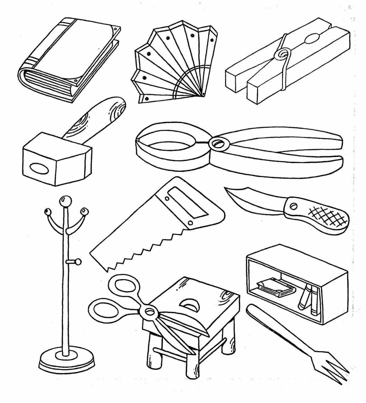 Карточки с предметами