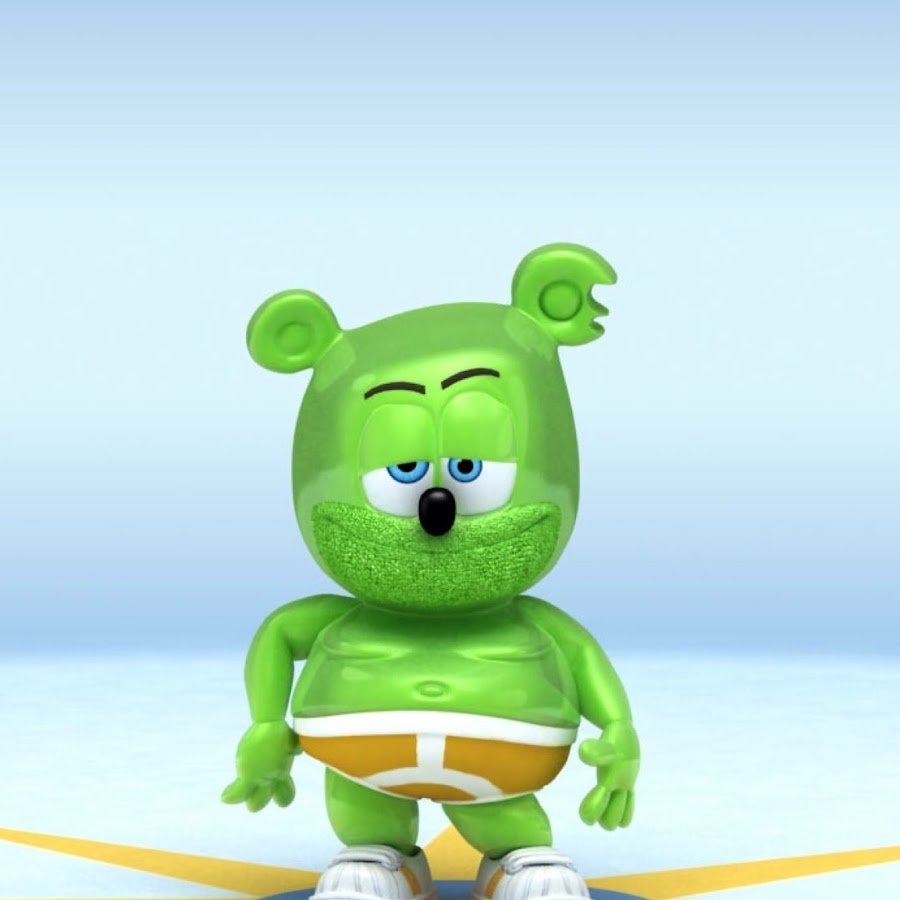 Розовый мишка гумибер