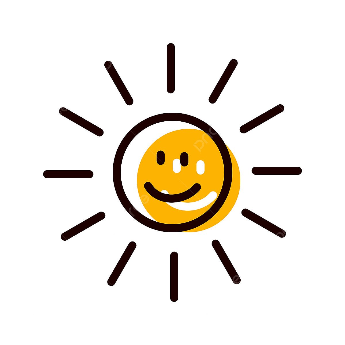 Солнце улыбка