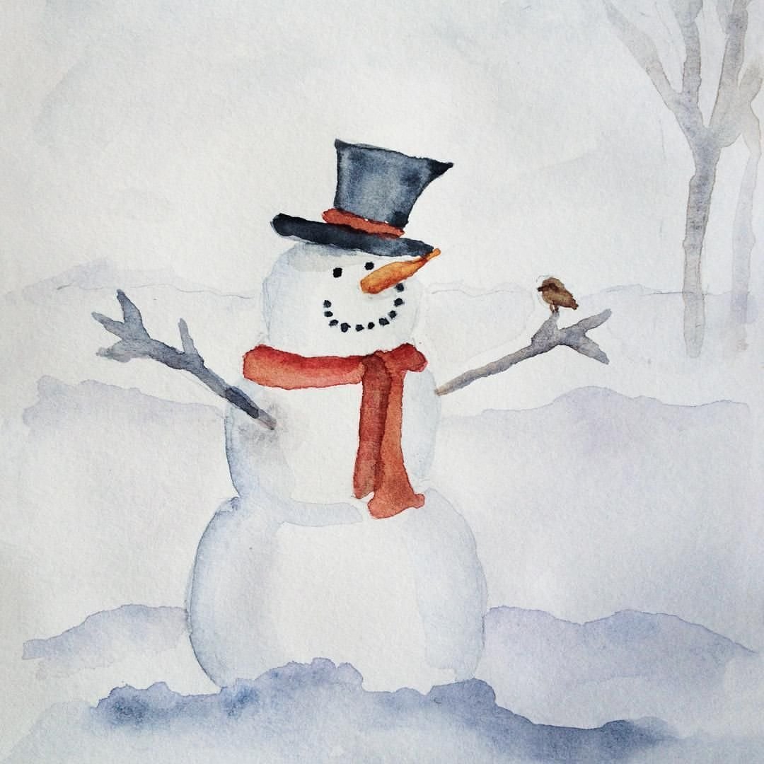 Одинокий Снеговик