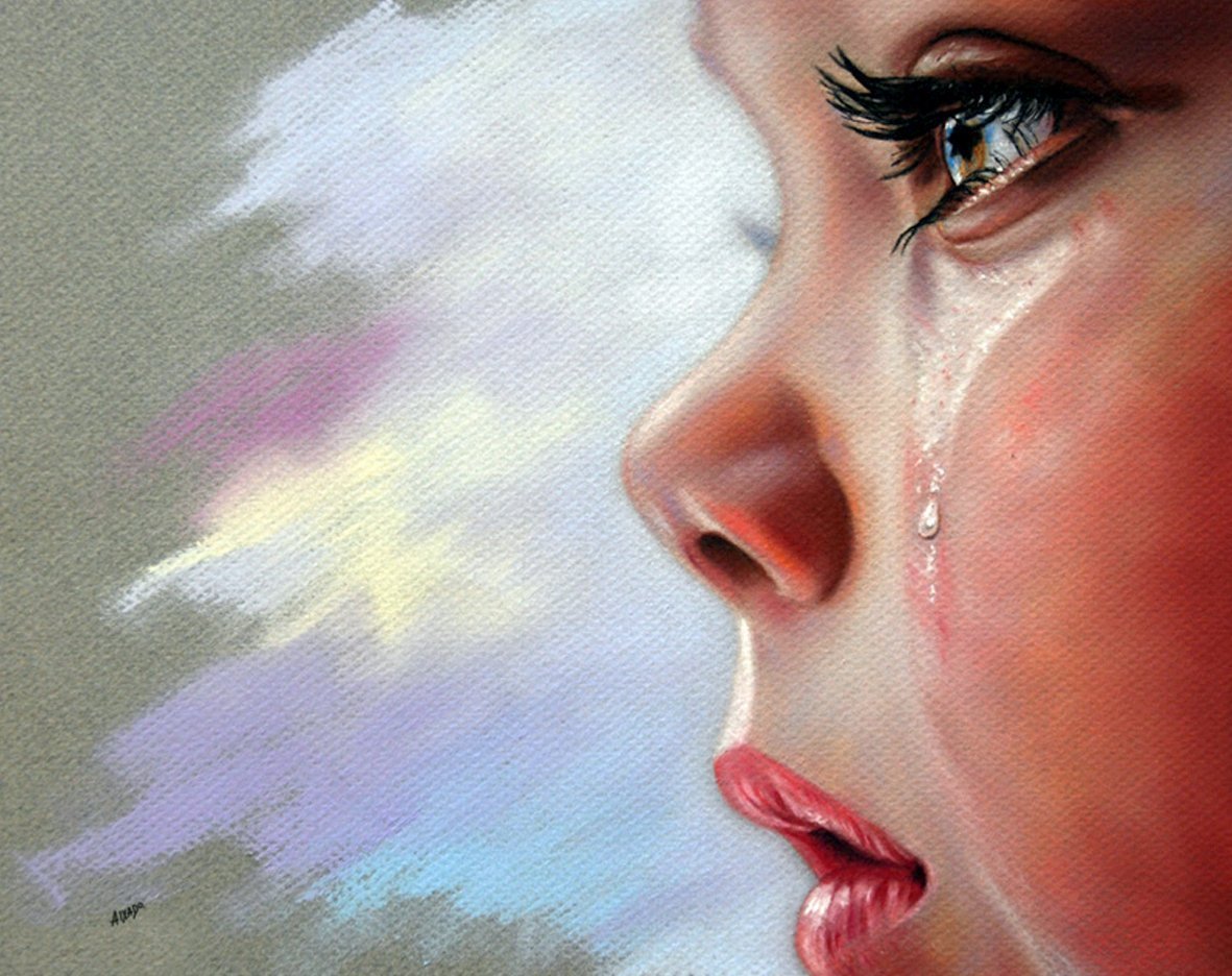 Плачущая картина